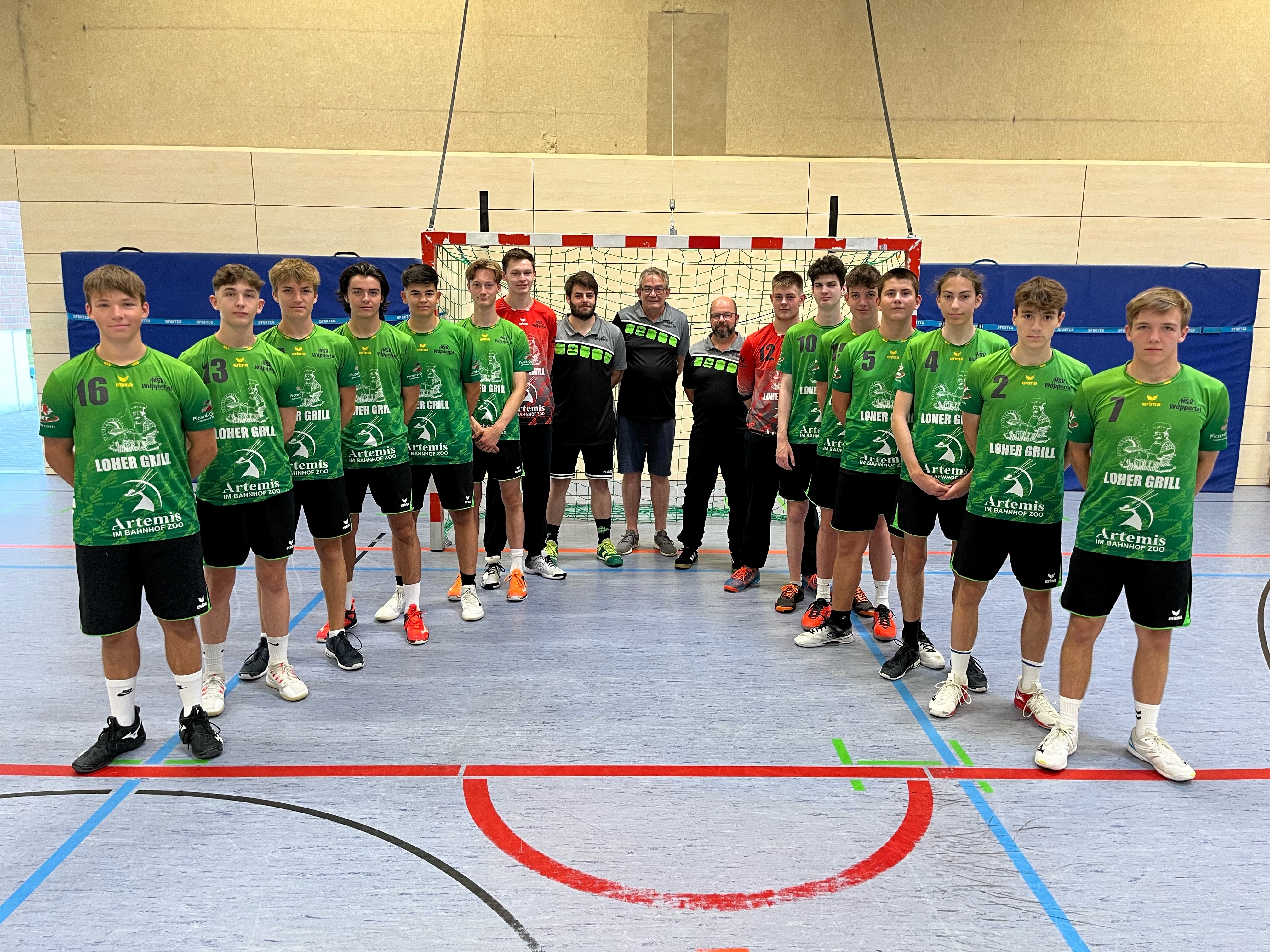 männliche B-Jugend HSV Handball