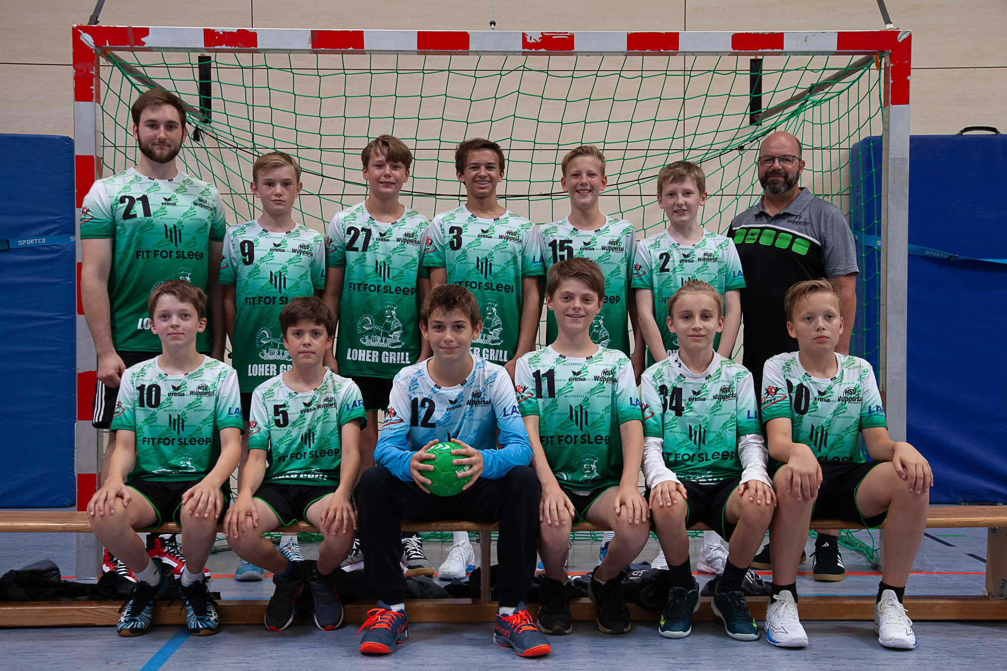 männliche D1-Jugend HSV Handball