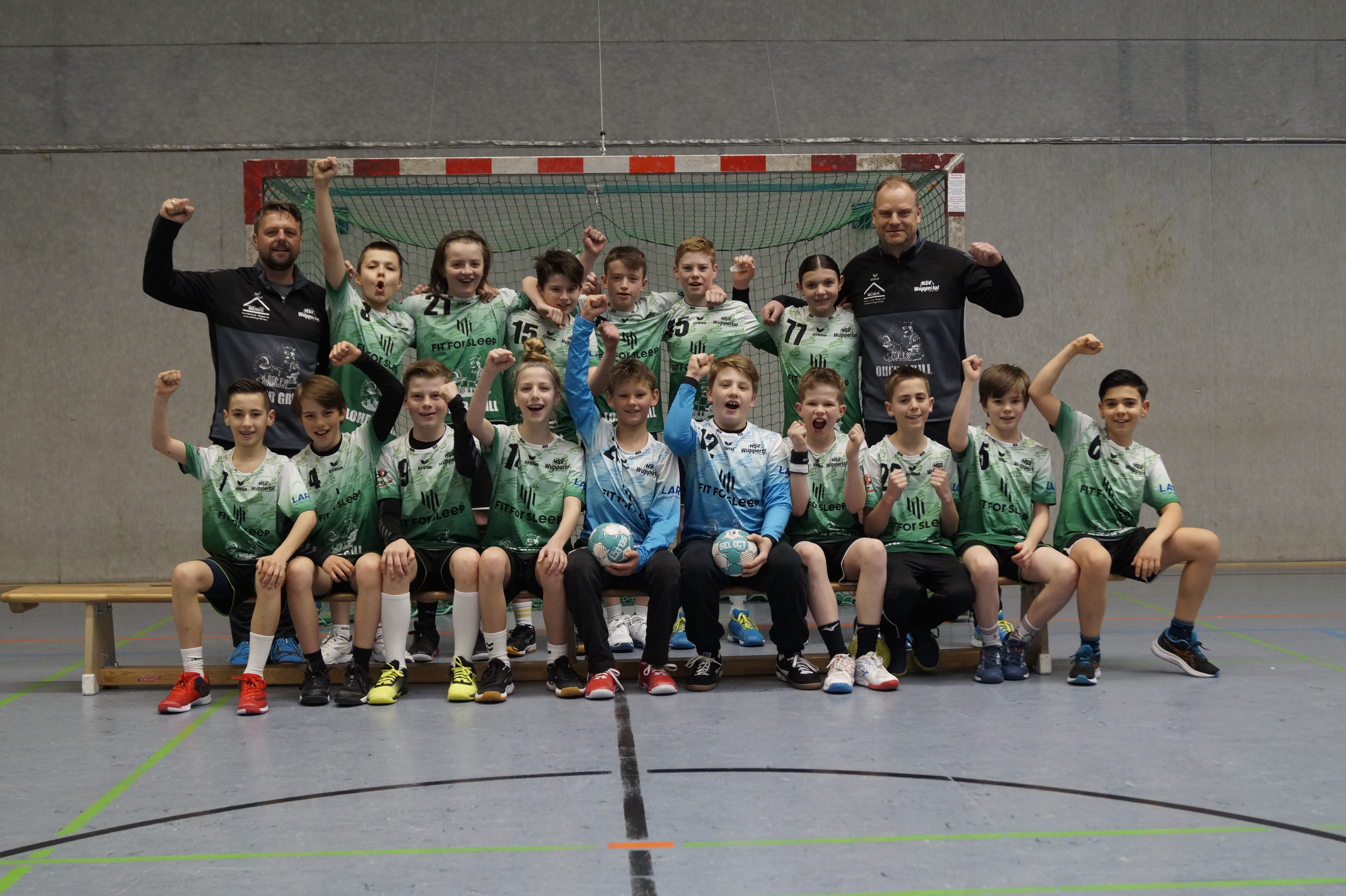 männliche D1-Jugend HSV Handball