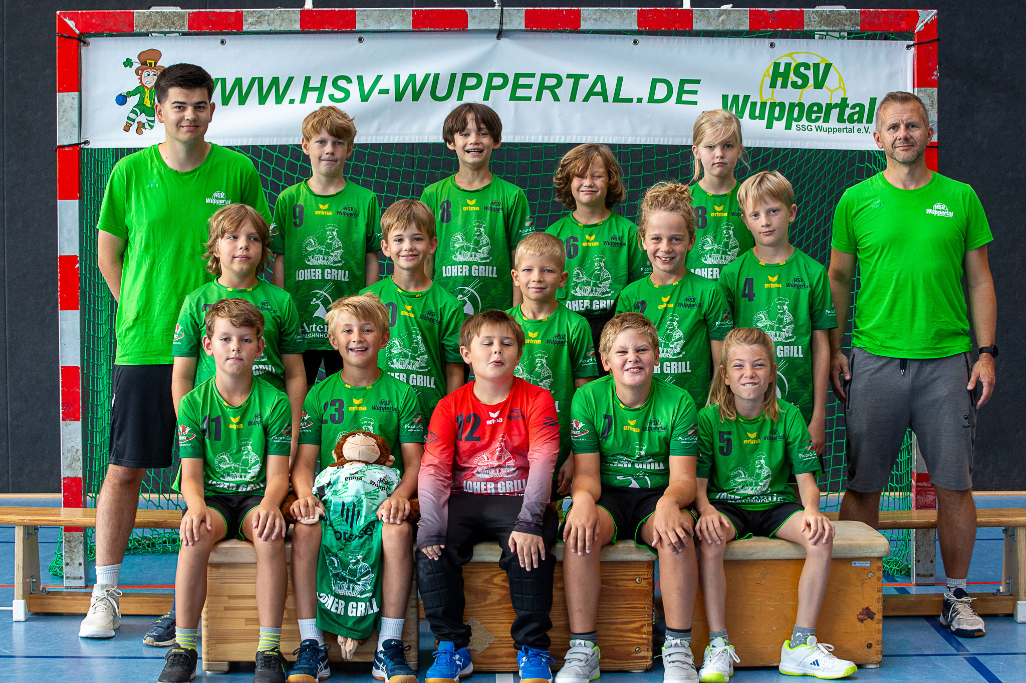 männliche E2-Jugend HSV Handball