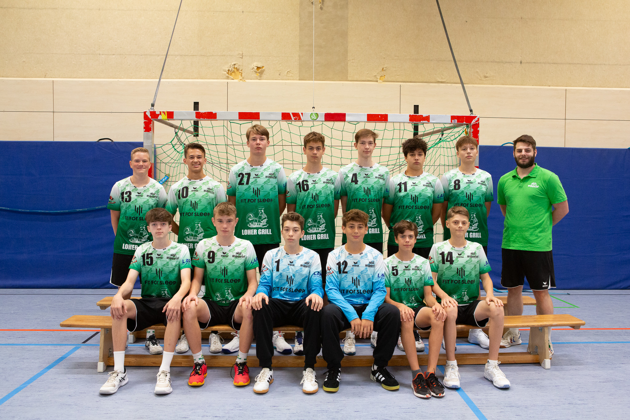 männliche C1-Jugend HSV Handball