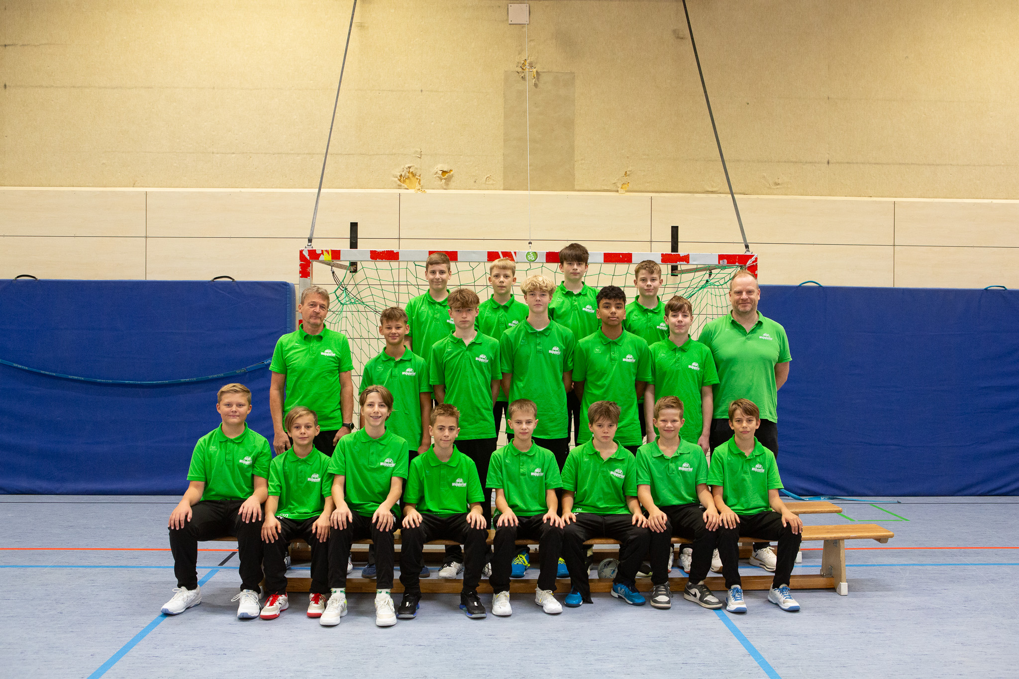 männliche C2-Jugend HSV Handball