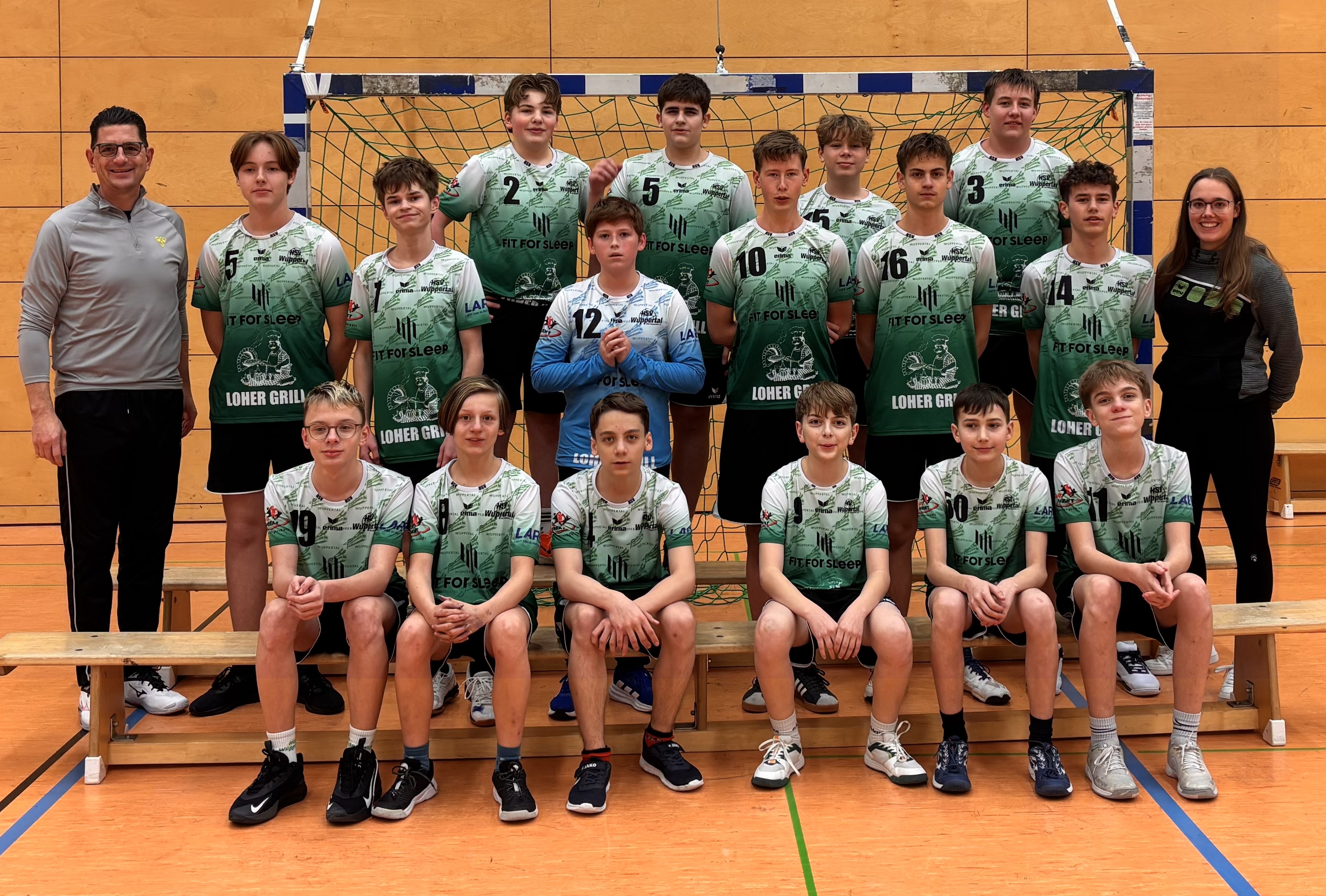 männliche C3-Jugend HSV Handball