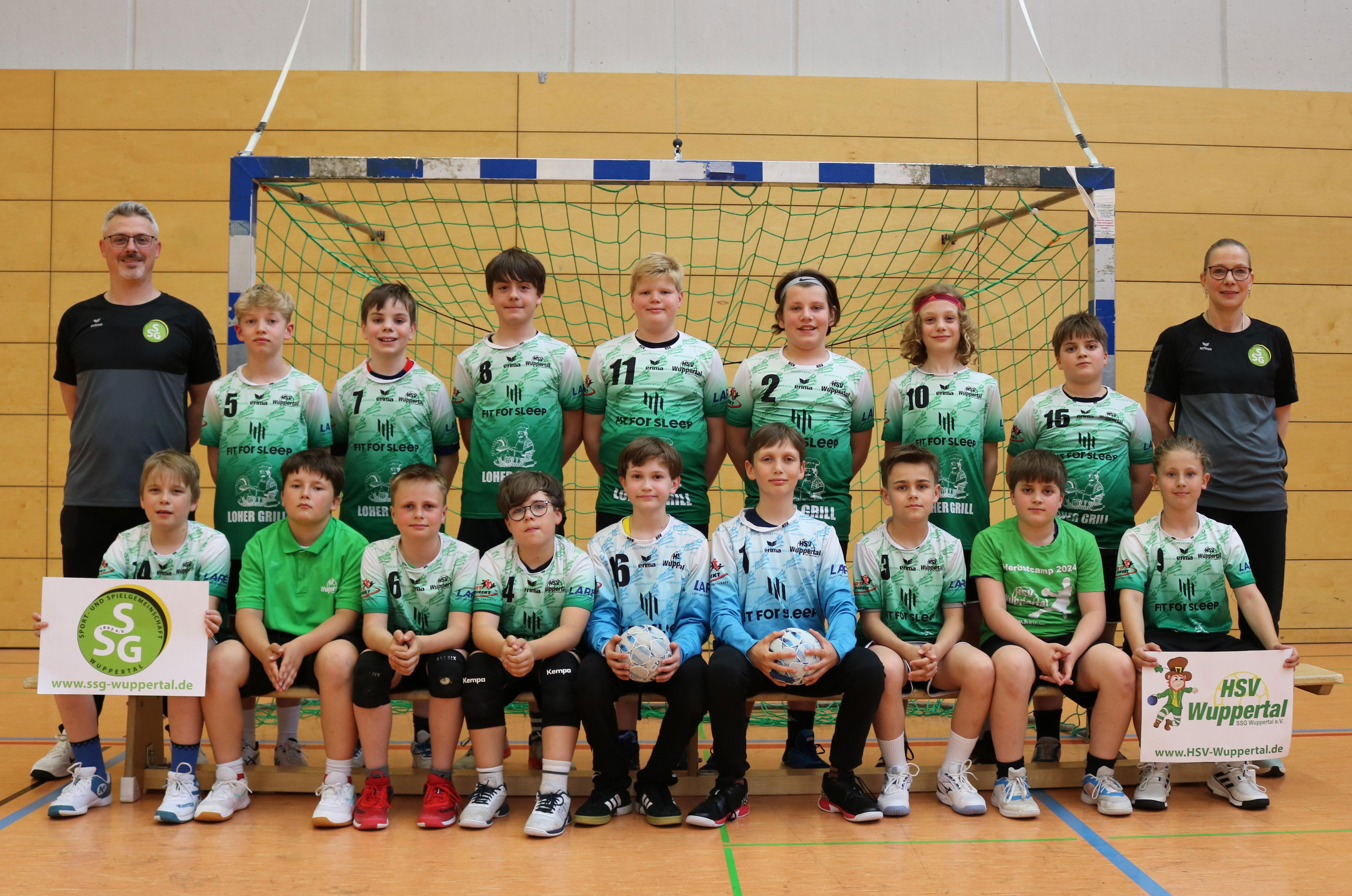 männliche D1-Jugend HSV Handball