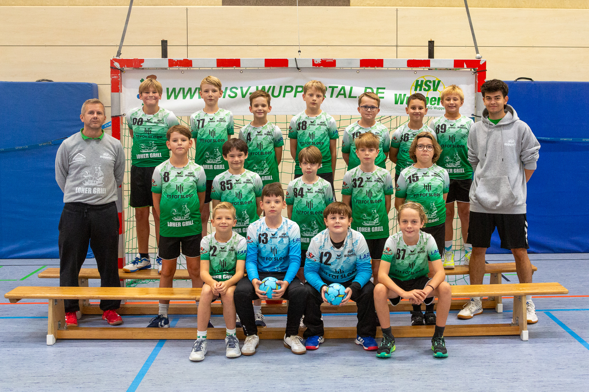 männliche E1-Jugend HSV Handball
