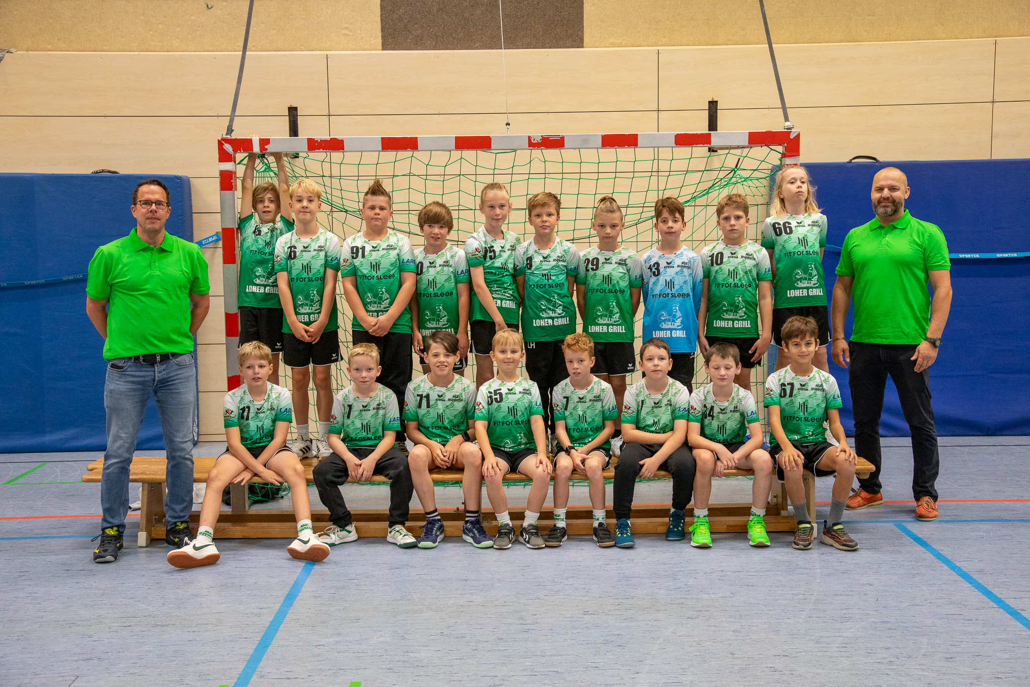 männliche E2-Jugend HSV Handball