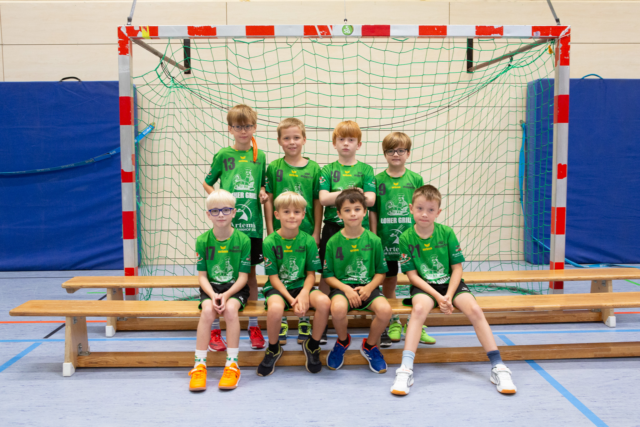 männliche F-Jugend 2017 HSV Handball