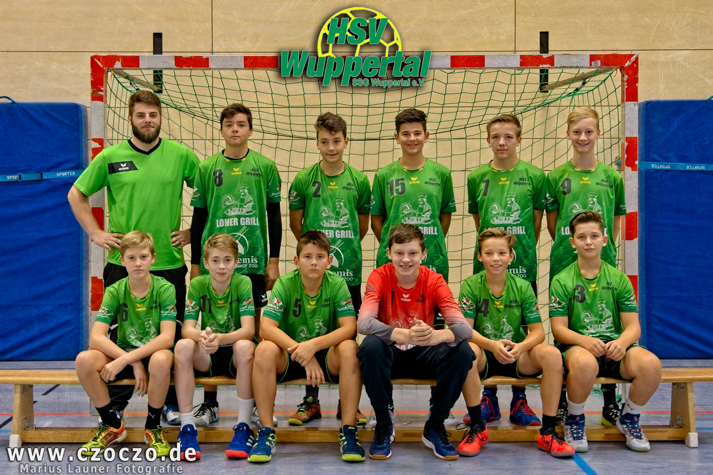 männliche C1-Jugend HSV Handball