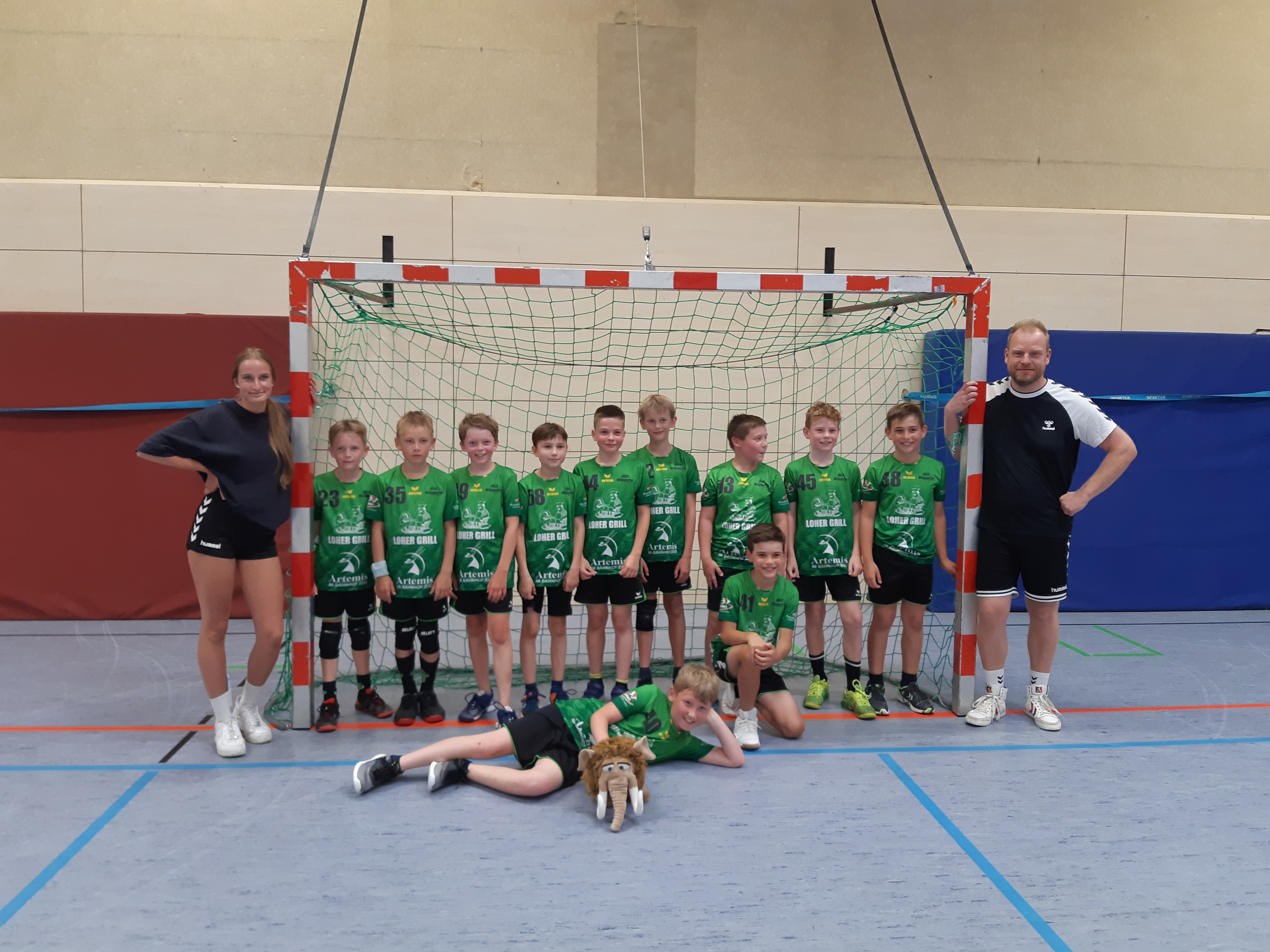 männliche E1-Jugend HSV Handball