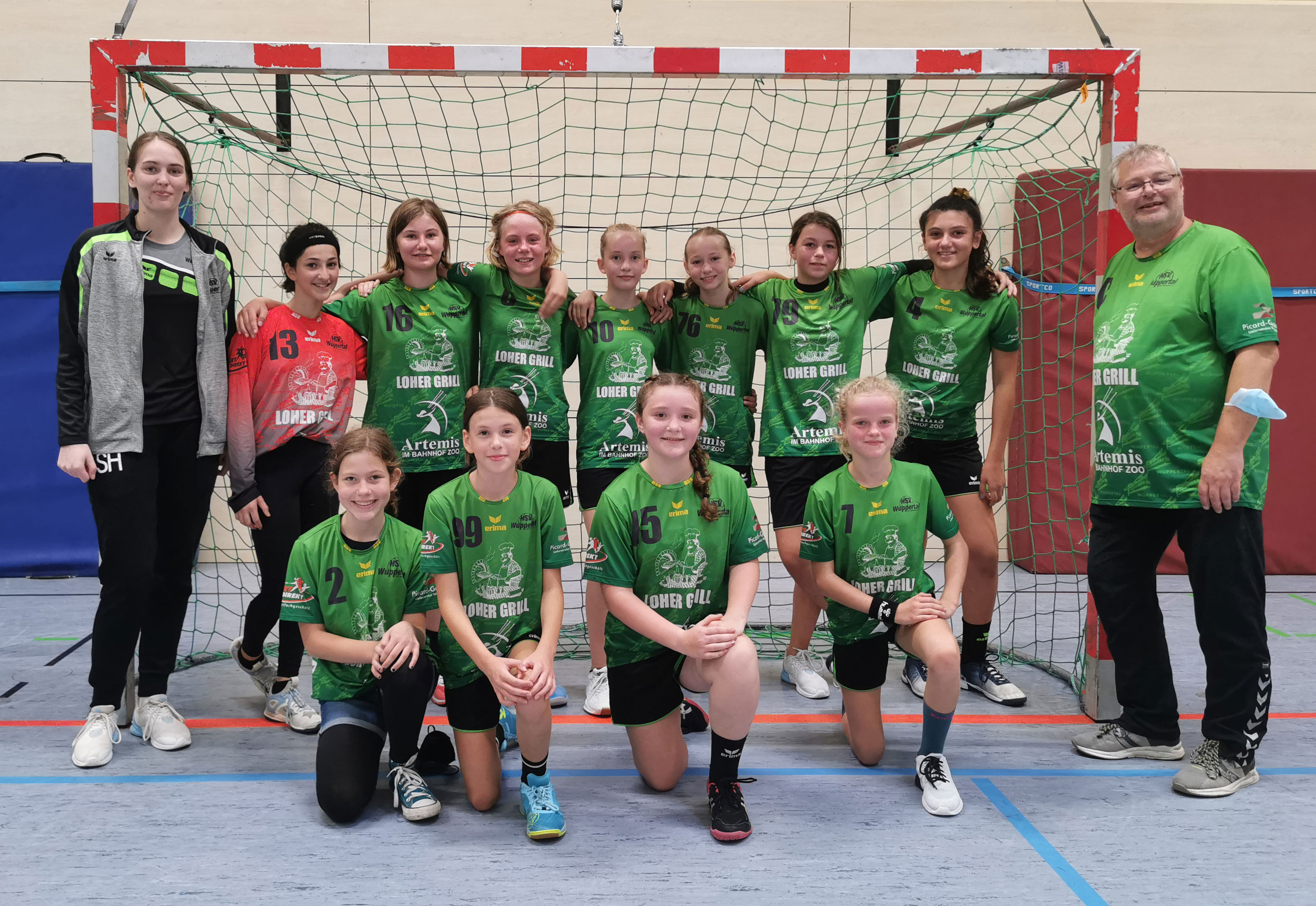 weibliche D1-Jugend HSV Handball