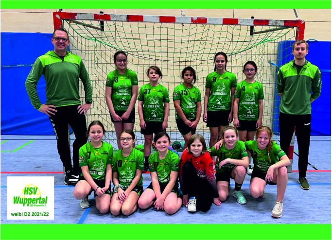 weibliche D2-Jugend HSV Handball